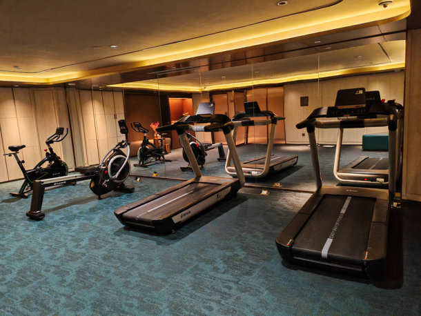 桔子水晶北京亦庄京东总部酒店健身房的图片